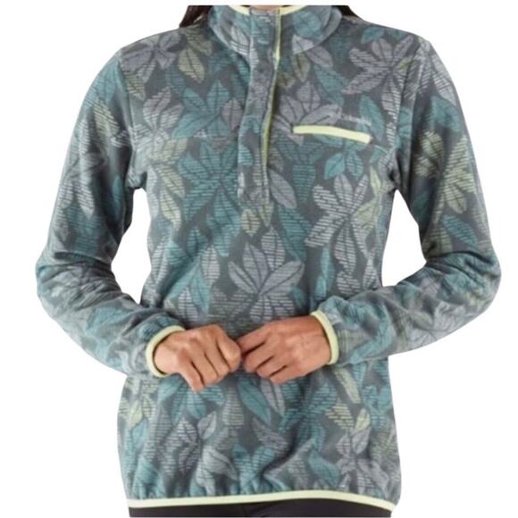 COLUMBIA Mountain Side Benton Springs T-Snap Fleece Pullover Women M Outdoor Y2K - Picture 13 of 13